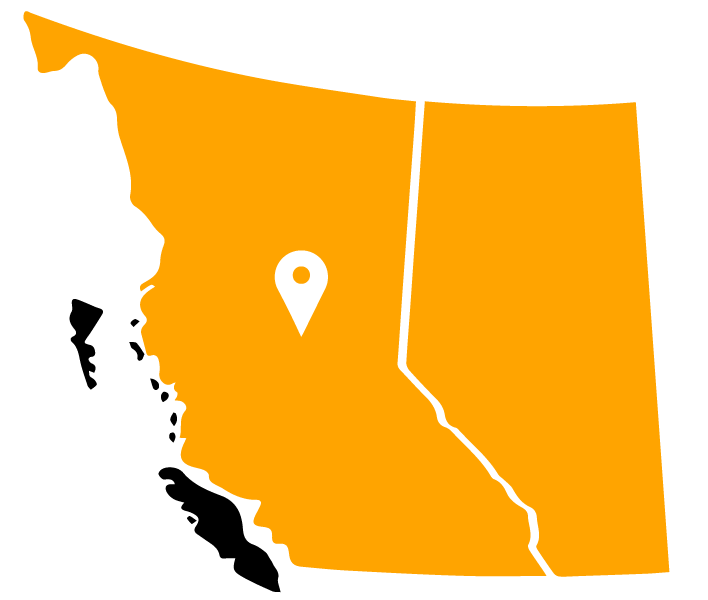 Western Canada Map of Service Area